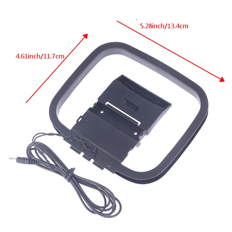 Mini Universal FM/AM Loop Antenna for Sony Sharp Chaine Stereo AV Receiver. 