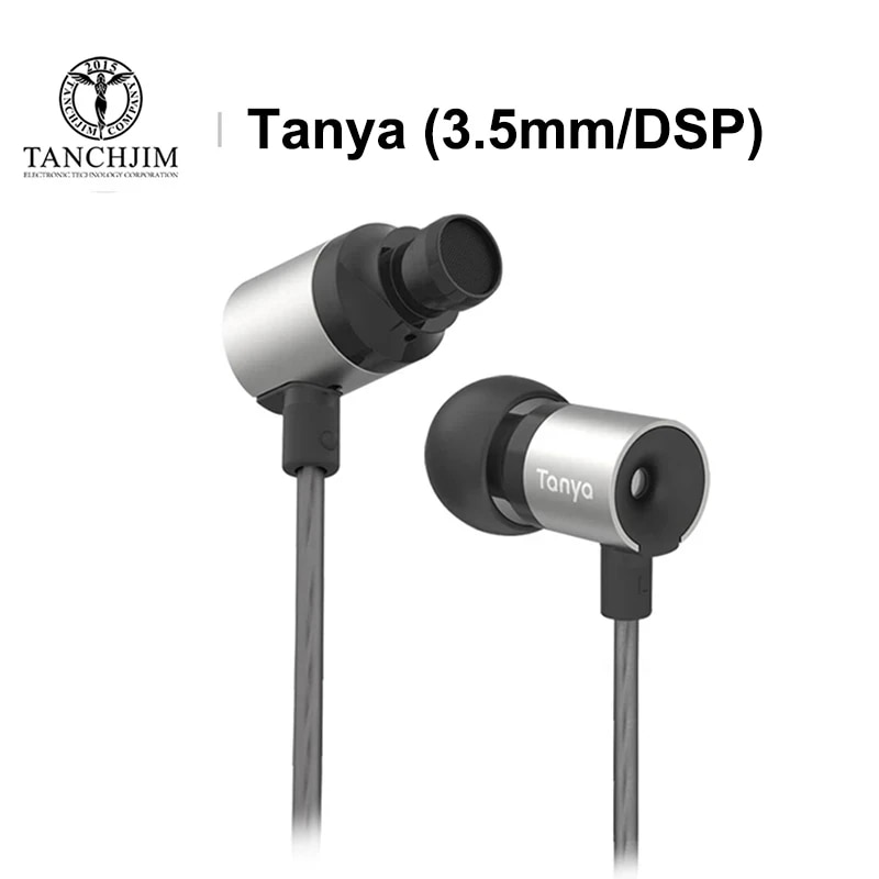 TANCHJIM TANYA DSP HiFi In-ear Earphone IEM Dynamic Driver Stereo Earbuds 3.5mm/TYPE-C Plug Headset with MIC for Android Phone