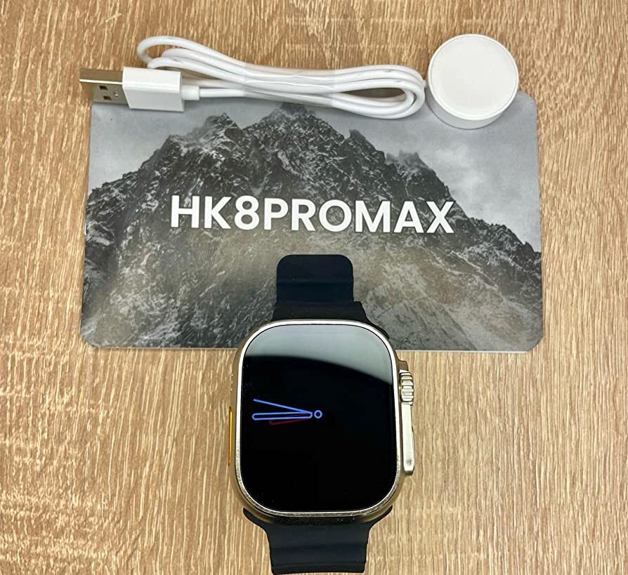 HK8 Pro Max Ultra Amoled Display Smartwatch Kiwitime