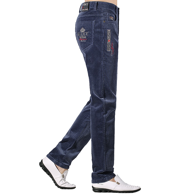Winter Men Corduroy Trousers 