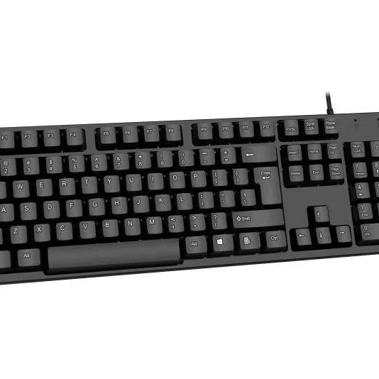 Ice Armor Round Mouth PS2 Wired Single Keyboard
