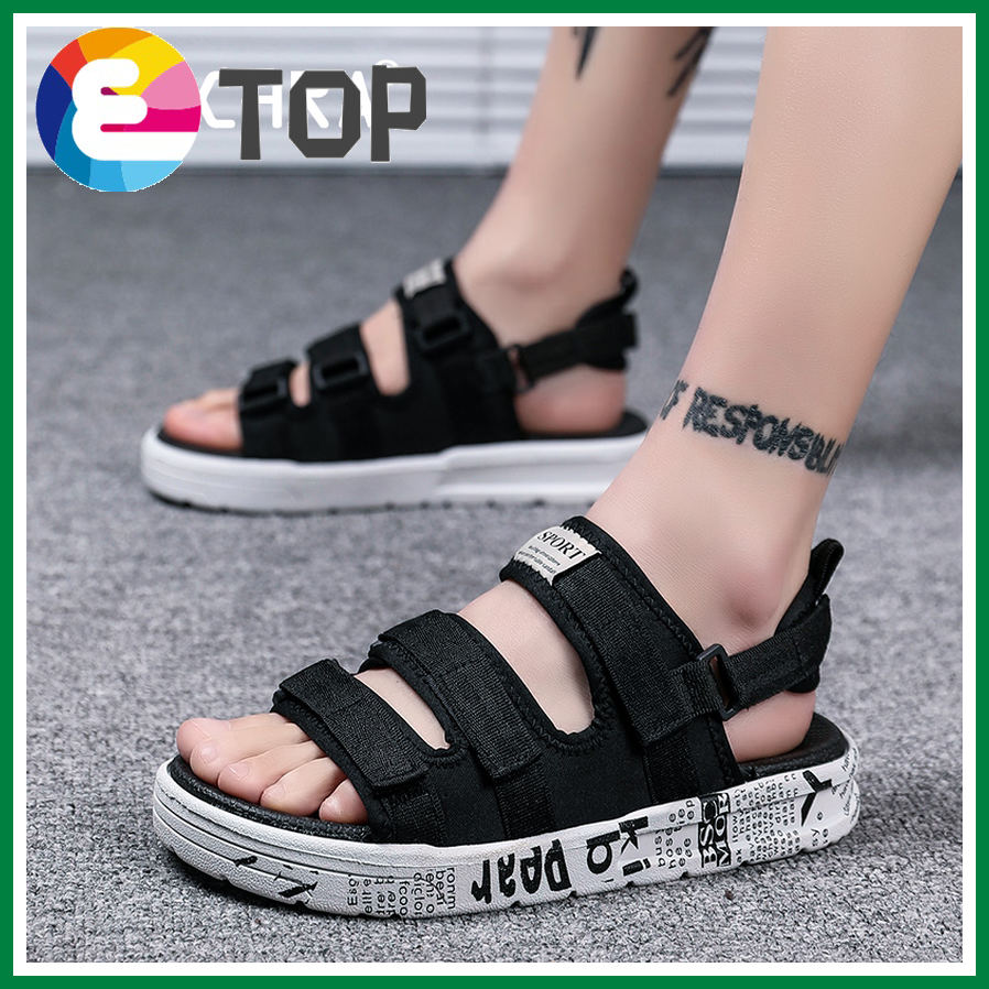 Unisex Sandals Men Fashion Korean Trend 