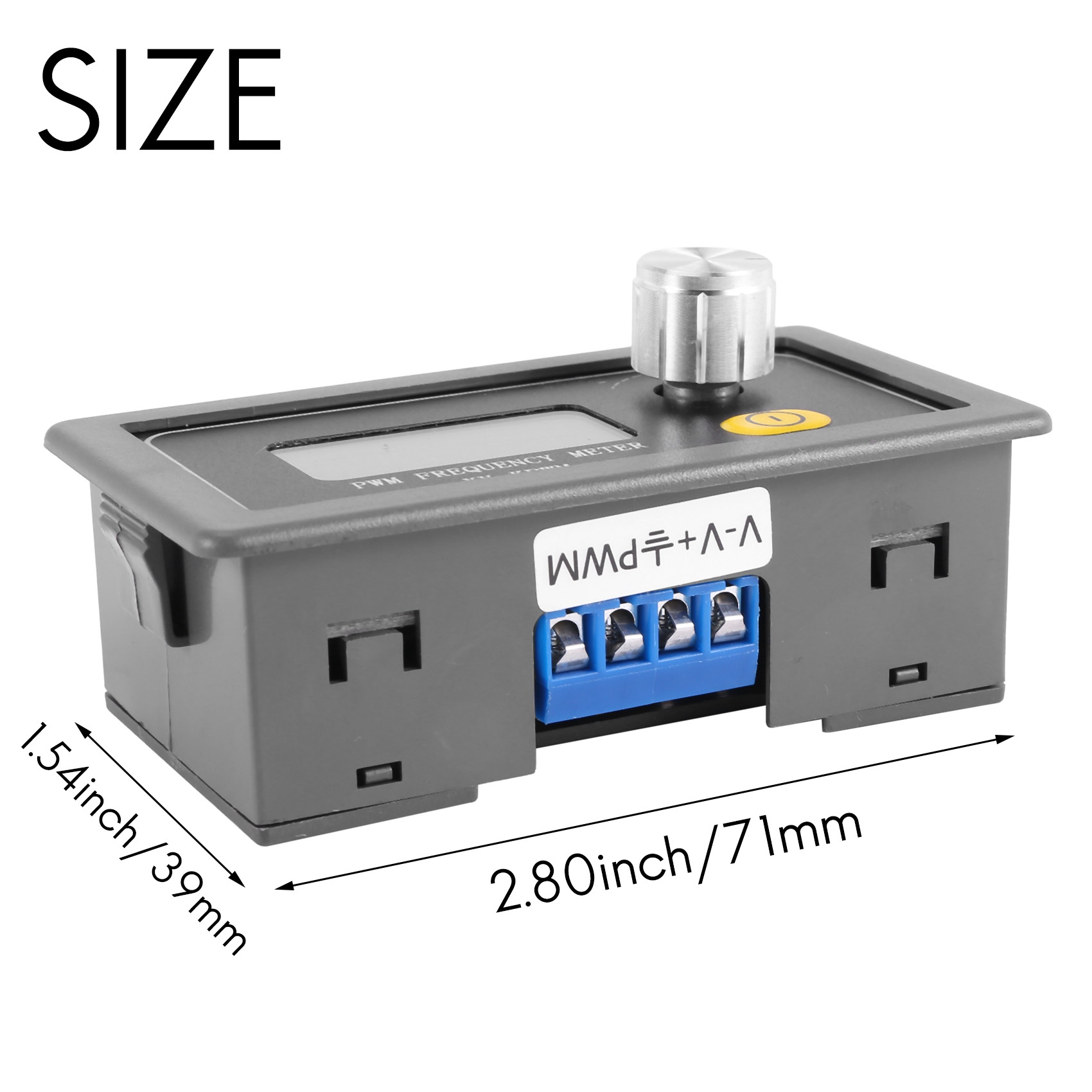PWM Pulse Frequency Duty Cycle Square Wave Signal Generator. 