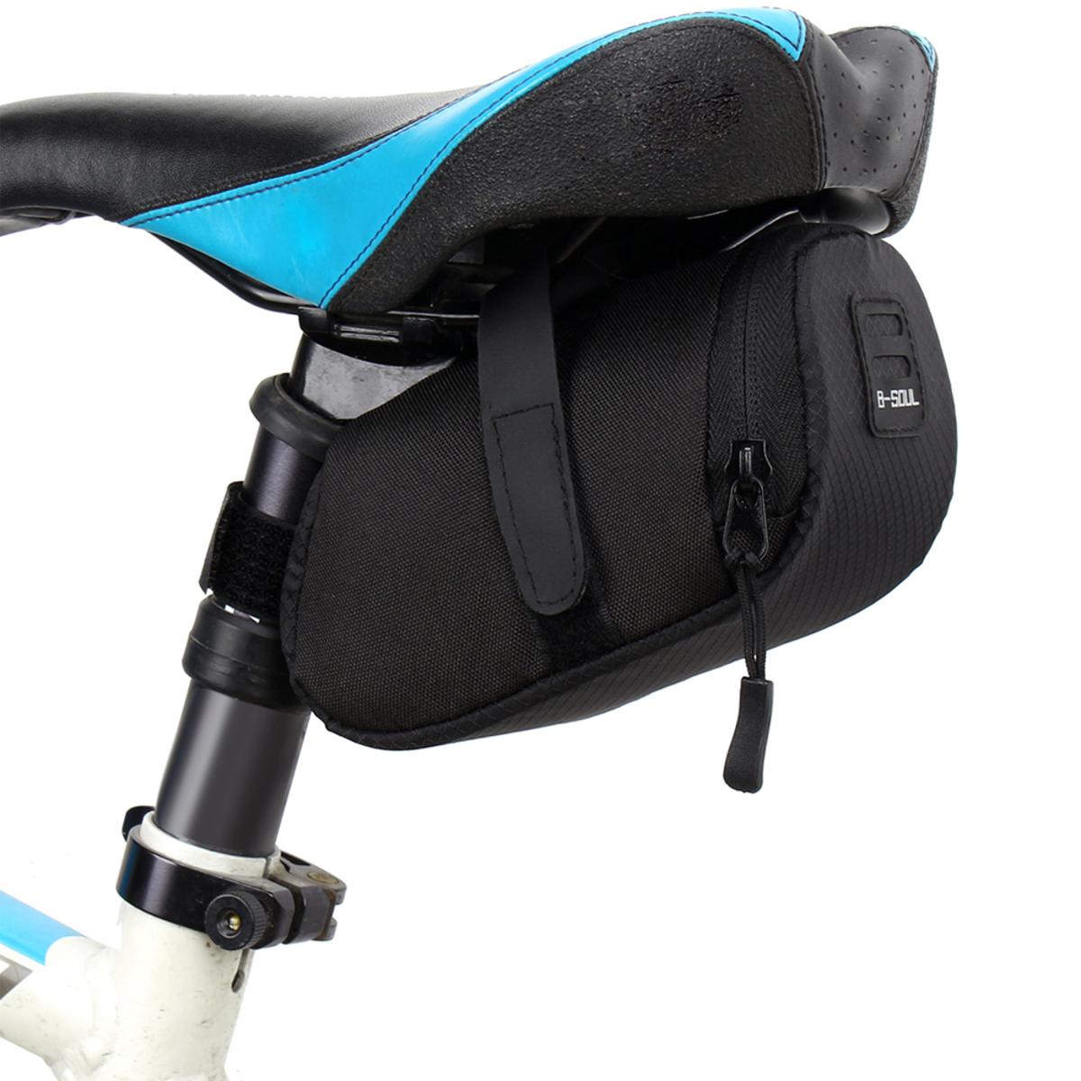 B-soul Portable Waterproof Bike Saddle Bag Cycling Seat Pouch