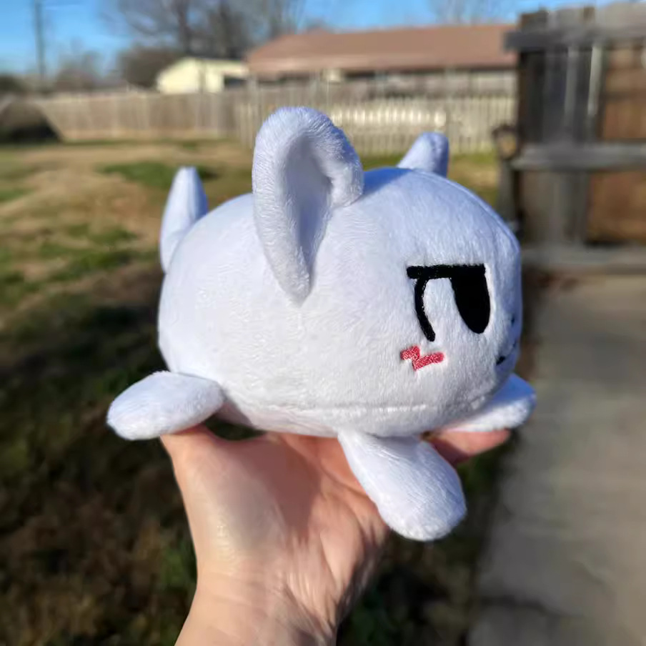 Cross-border new arrival Boykisser Meme bean Plushie Little Silly Cat Stuffed Doll. 