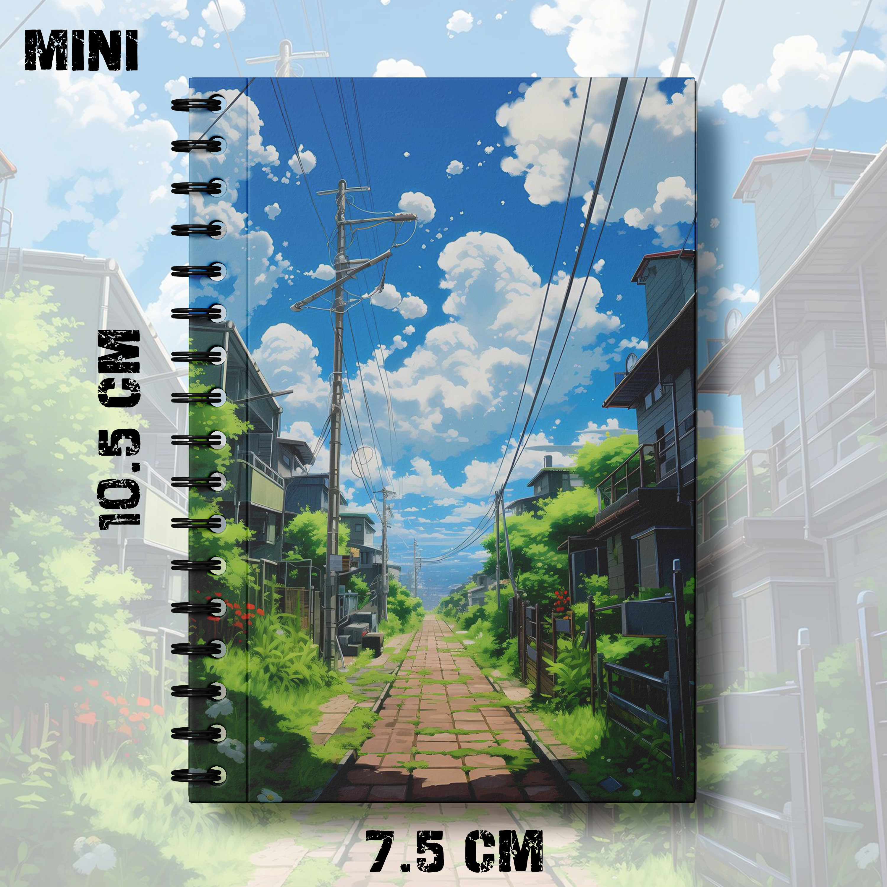 A7 Notebook Animation Village Design Writing Pad K10 K13