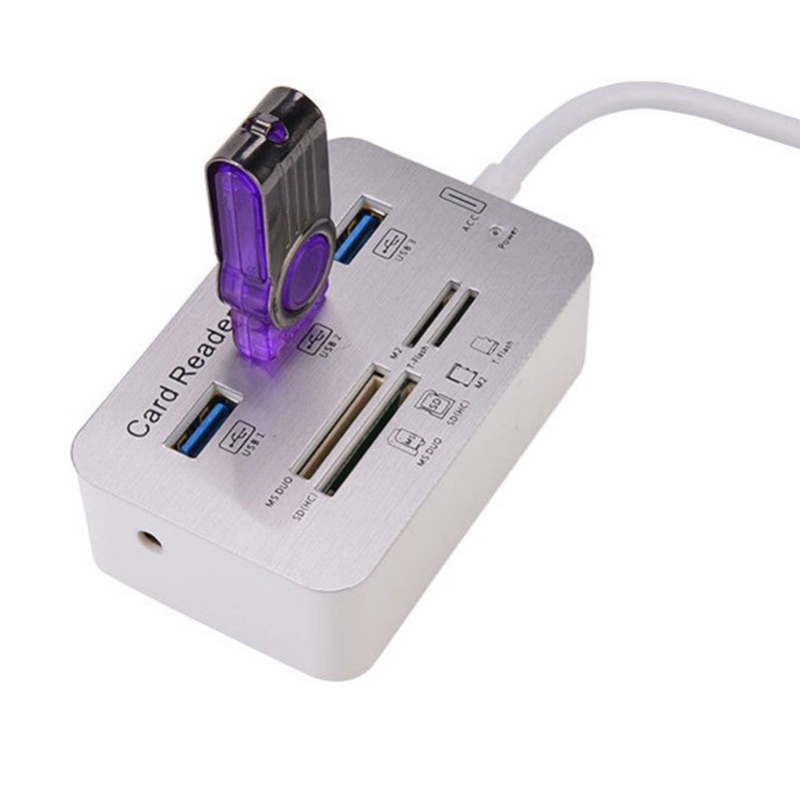 USB HUB 3.0 USB Splitter 3 Ports Extensor Multi USB Extension Multiple 3 0 Hub SD Card Reader USB3.0 Expander for PC. 