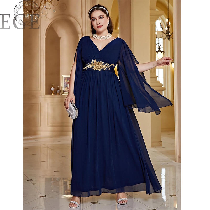 Long Plus Size Dressy Dresses With Sleeves Bowknot Evening Dress Ever-Pretty Plus Size Wedding Guest Long Plus Size Dressy Dresses With Sleeves Bowknot Evening Dress Ever-Pretty Plus Size Wedding Guest