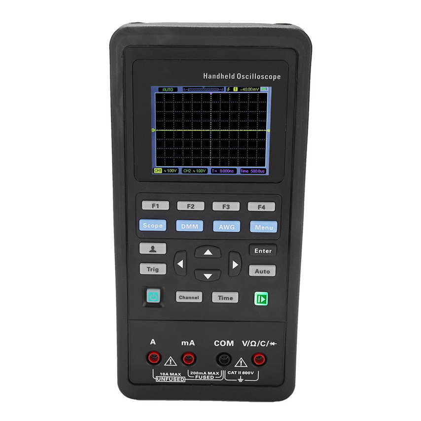Hantek 2D72/2D42 70 MHz/40MHz 2CH Oscilloscope Multimeter 25M Signal Generator. 
