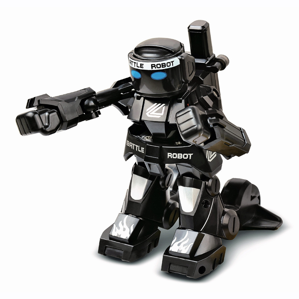 2pcs Boxing Sparring Robot 2.4g Remote Control Intelligence Fighting Robot Toys With Light Sound For Children Gifts. 
