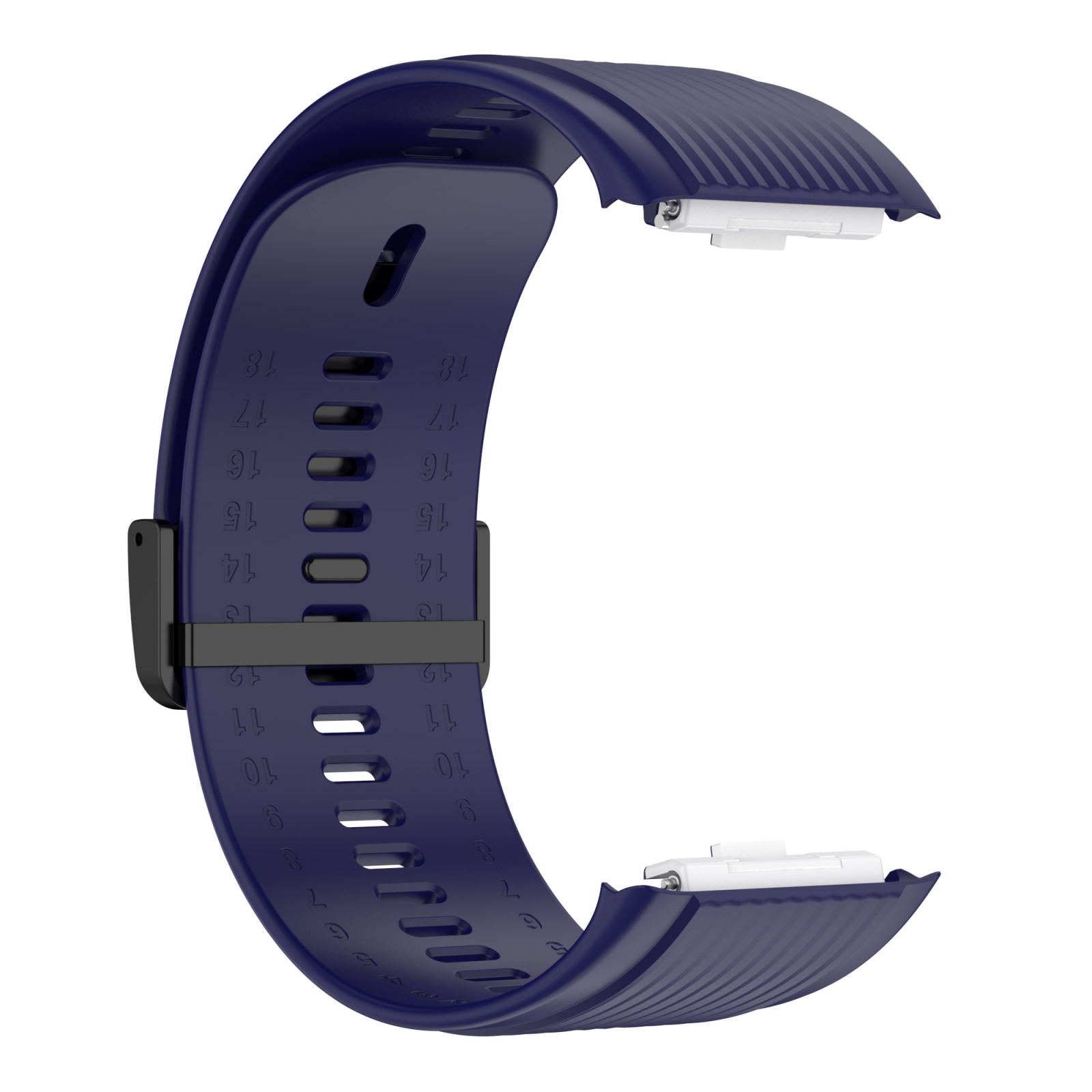 Watch Strap For Huawei Watch D Solid Color Silicone Watch Band with Buckle. 