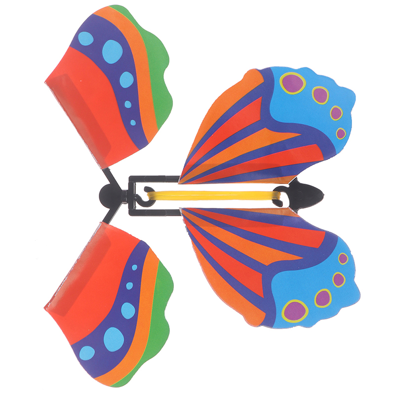 10 x magic butterfly flying butterfly with card Toy with empty hands. 