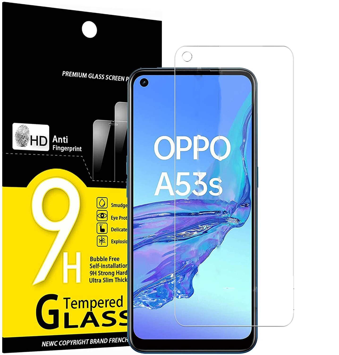 27 6.55 A53SA53 A3S Tempered Glass 53 A53Oppo A Oppo Screen Protector CPH21 Protector