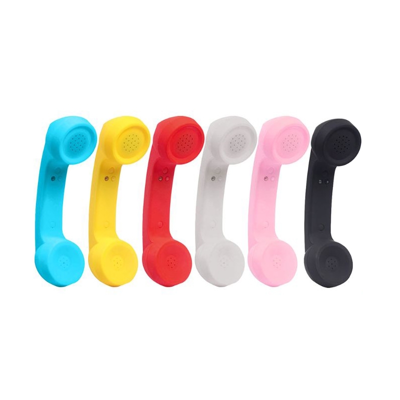 Bluetooth Wireless Connection Retro Microphone External Phone Handset. 