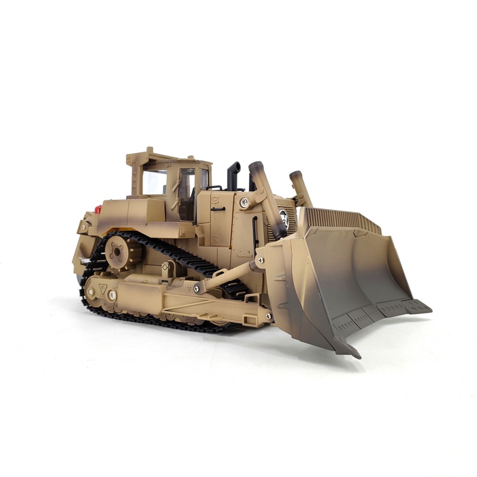 2.4Ghz 1:18 Remote Control Bulldozer Remote Control Alloy apper Bulldozer Toy. 