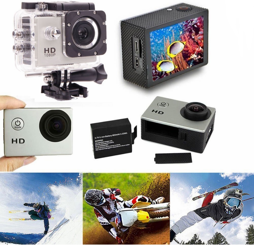 Full HD 1080p Sport Action Cam 30m Waterproof sports Action Camera,30m Waterproof Action Camera. 