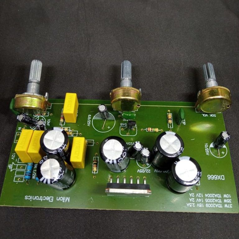 HEAVY CAPACITORS TDA2009A TDA-2009 TDA 2009 Amplifiers Board 12W Speakers DC 8-28V Power Supply Audio Home Entertainment & Amplifiers Circuit. 