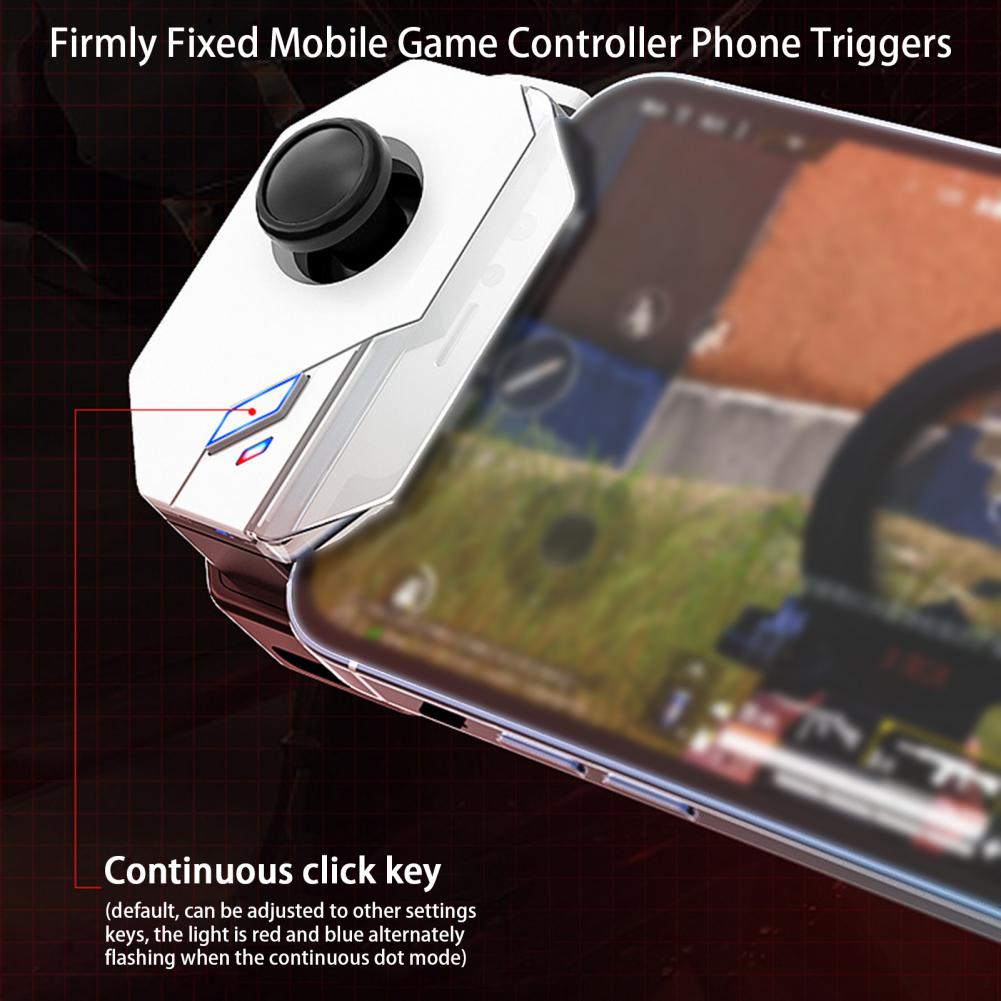 Magic MB02 Mobile Game Joystick HID MFI Model Gamepad for Android and IOS Controller Handle TYPE-C/USB/Bluetooth Connection. 