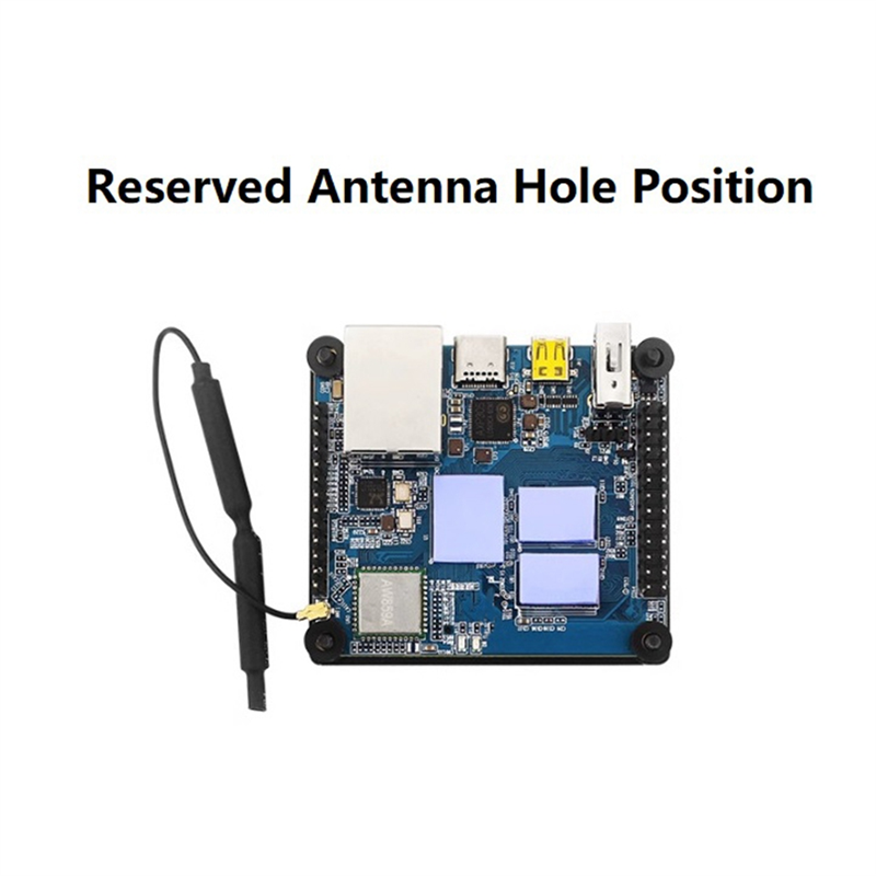 For Orange Pi Zero 3 Aluminum Case Passive Cooling Shell Heatsink for OPI Zero 3 1 2 4GB Board Parts. 