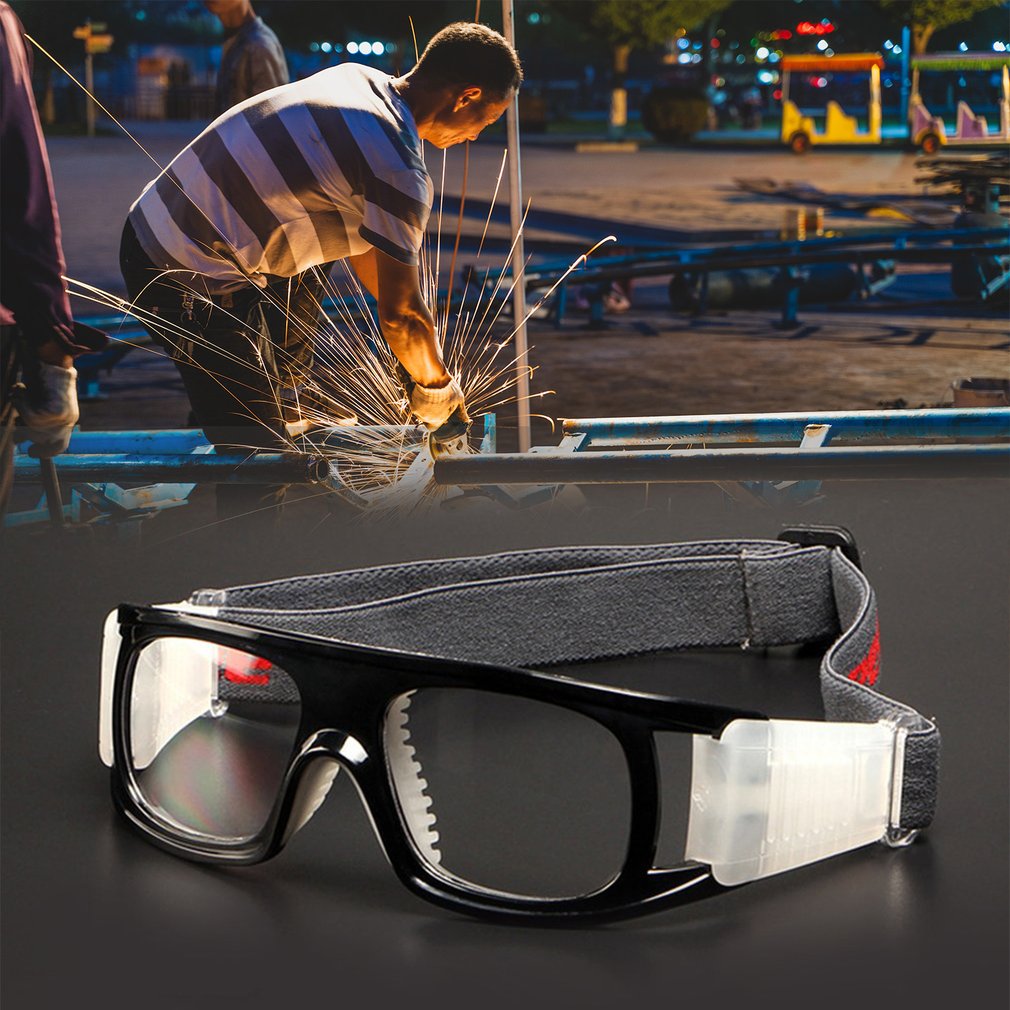 Anti-Impact Shockproof Sport Basketball Football Eyewear Goggles Eye Glasses. 