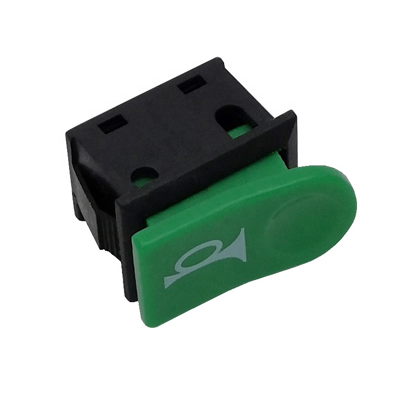 5Pcs- Universal GREEN Push Button DC 12V 10A/ 24V 5A Horn Switches - r15 v3 bike. 