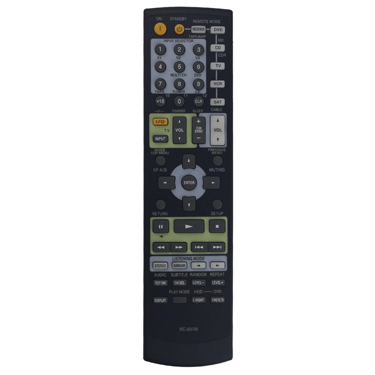 Remote Control RC-607M Replacement Parts Accessories for Onkyo Receiver TX-NR708 TX-SR503 H A1