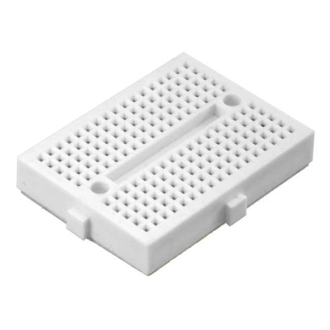 170 Tie Breadboard Mini Size RANDOM COLOR Red/Blue/White/Yellow/Black/Green Solderless Prototype Test Circuit Board Plug-In 170 Tie Points Pin Leads. 