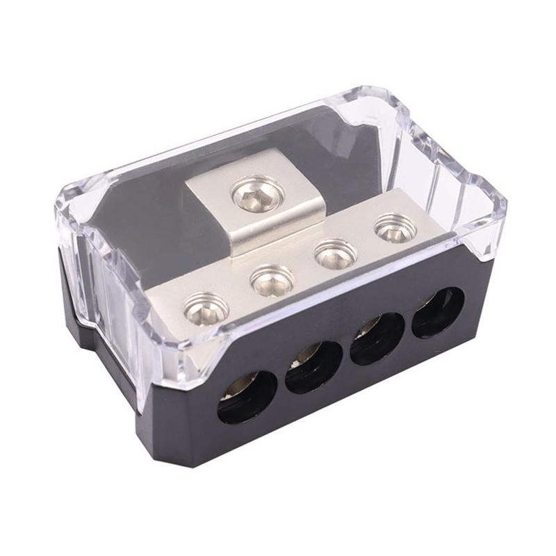 Car wer Distributor Block Distribution Block Block Splitter Fusebox For Car Audio Marine Auto Video. 