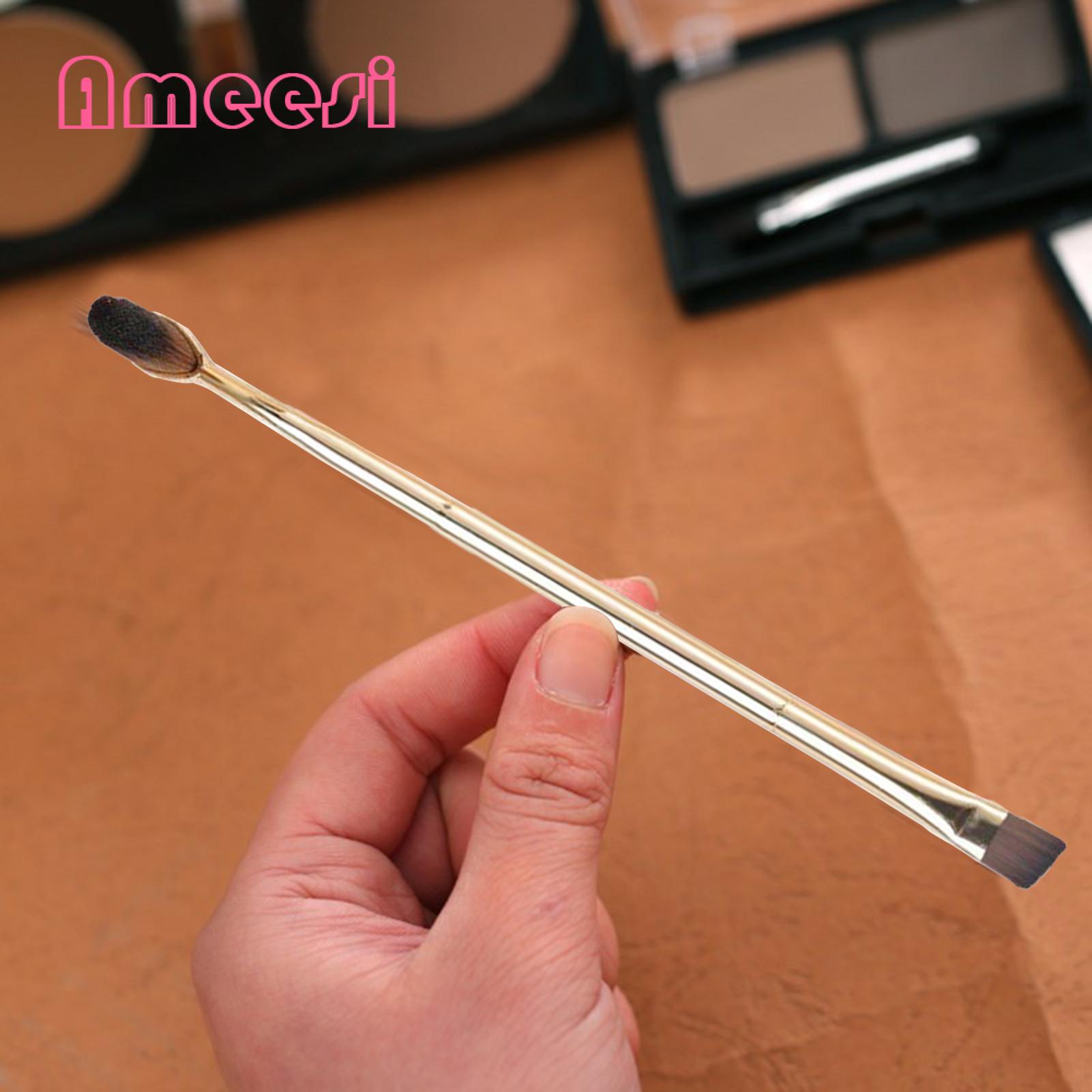 Ameesi Makeup Brush Lint-free Double Headed Multiple Uses Makeup Brush. 