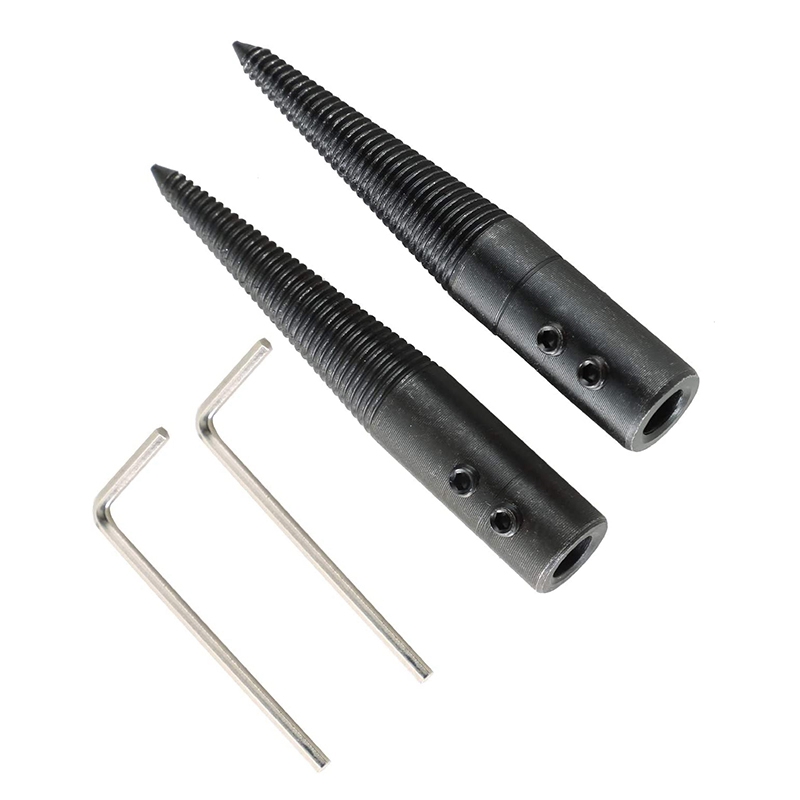 3Pcs Polishing Connecting Rod Tapered Spindle Adapter Threaded. 
