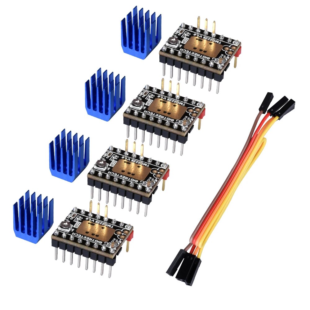 BIGTREETECH TMC2225 V1.0 UART Stepper Motor Driver VS TMC2209 TMC2226 TMC2130 StepStick For SKR V1.4 Turbo 3D Printer Parts. 