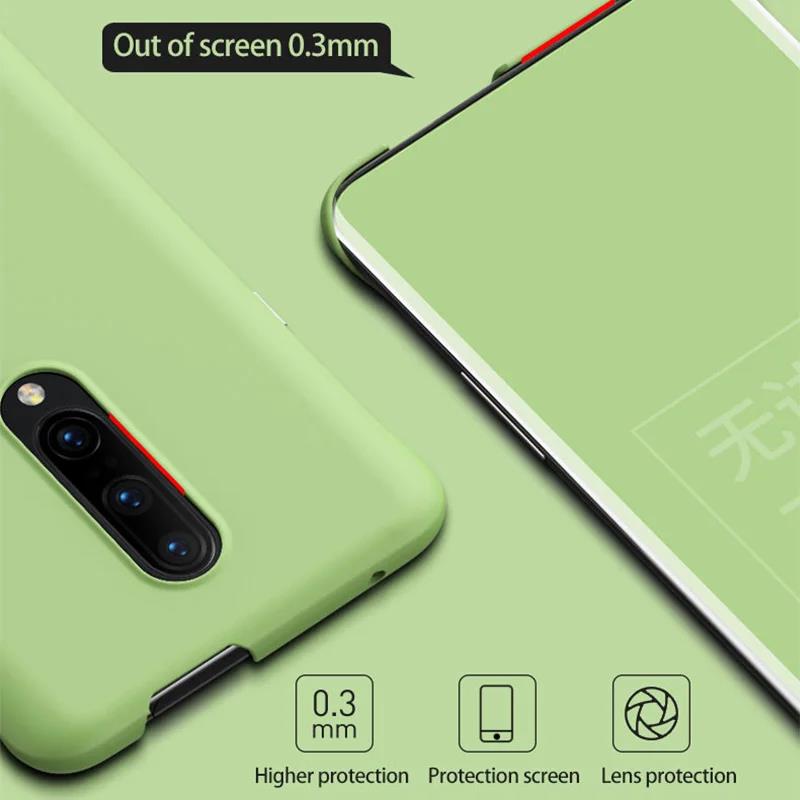 Slim Frameless Phone Case For OnePlus 11 10 9 9R 8 8T 7T 7 Pro Ultra Thin Candy Color Matte Hard Plastic Back Cover. 