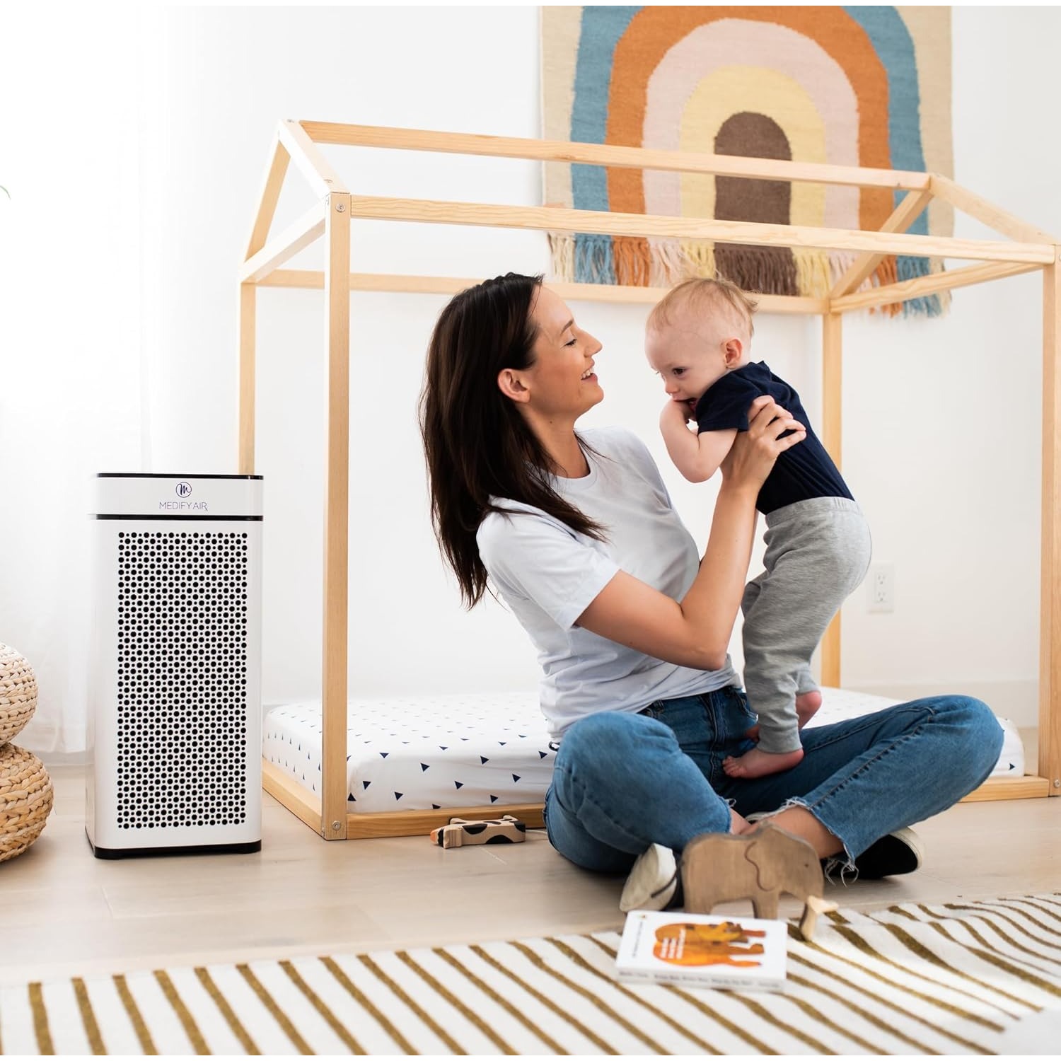 MA-40 Air Purifier with True HEPA H13 Filter | 1,680 ft² Coverage in 1hr for Smoke, Wildfires, Odors, Pollen | USA | NEW. 