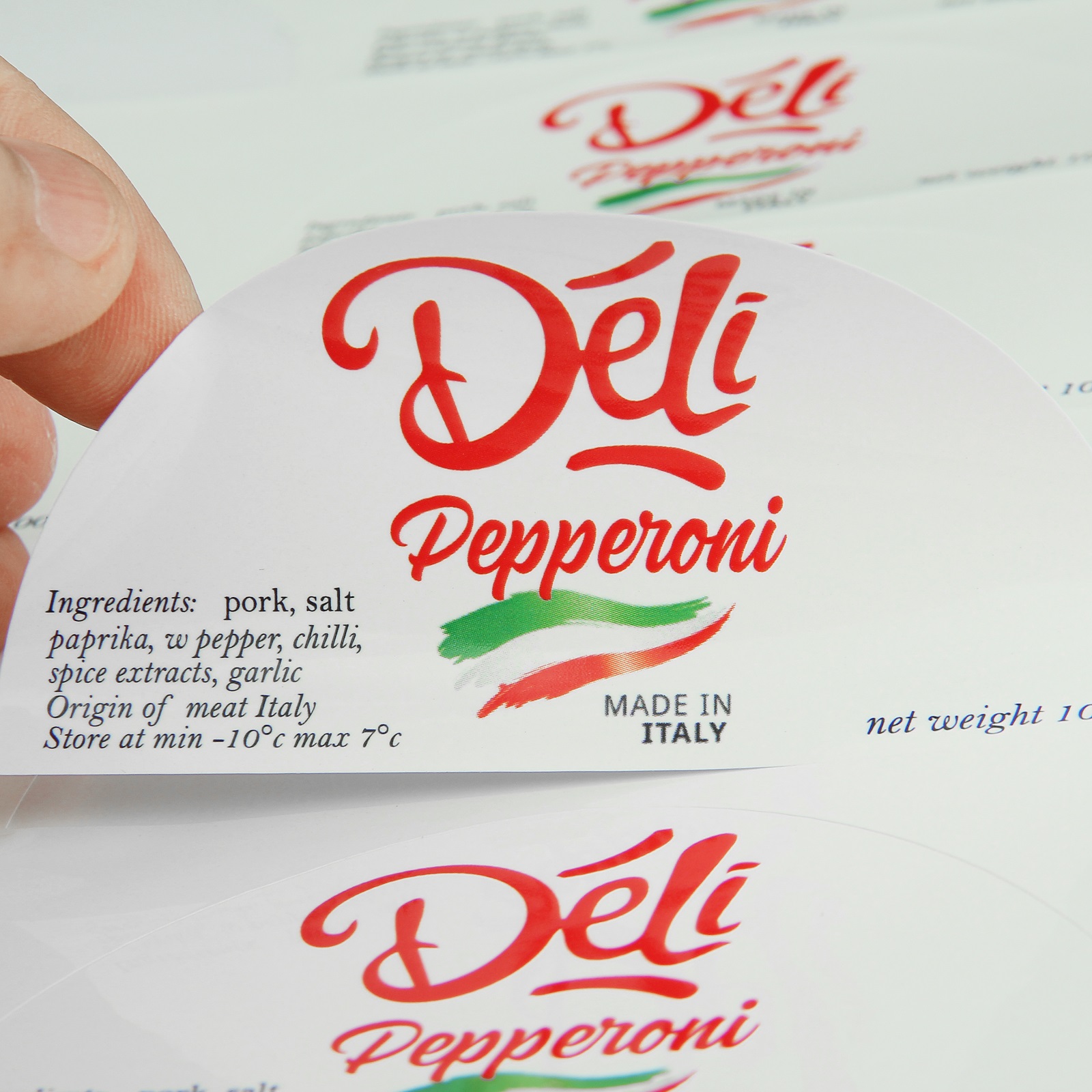 New Bottle Labels Stickers Customized Water Beverage Drink Custom Paper Stickers Anti-freezing Waterproof Label Stickers. 