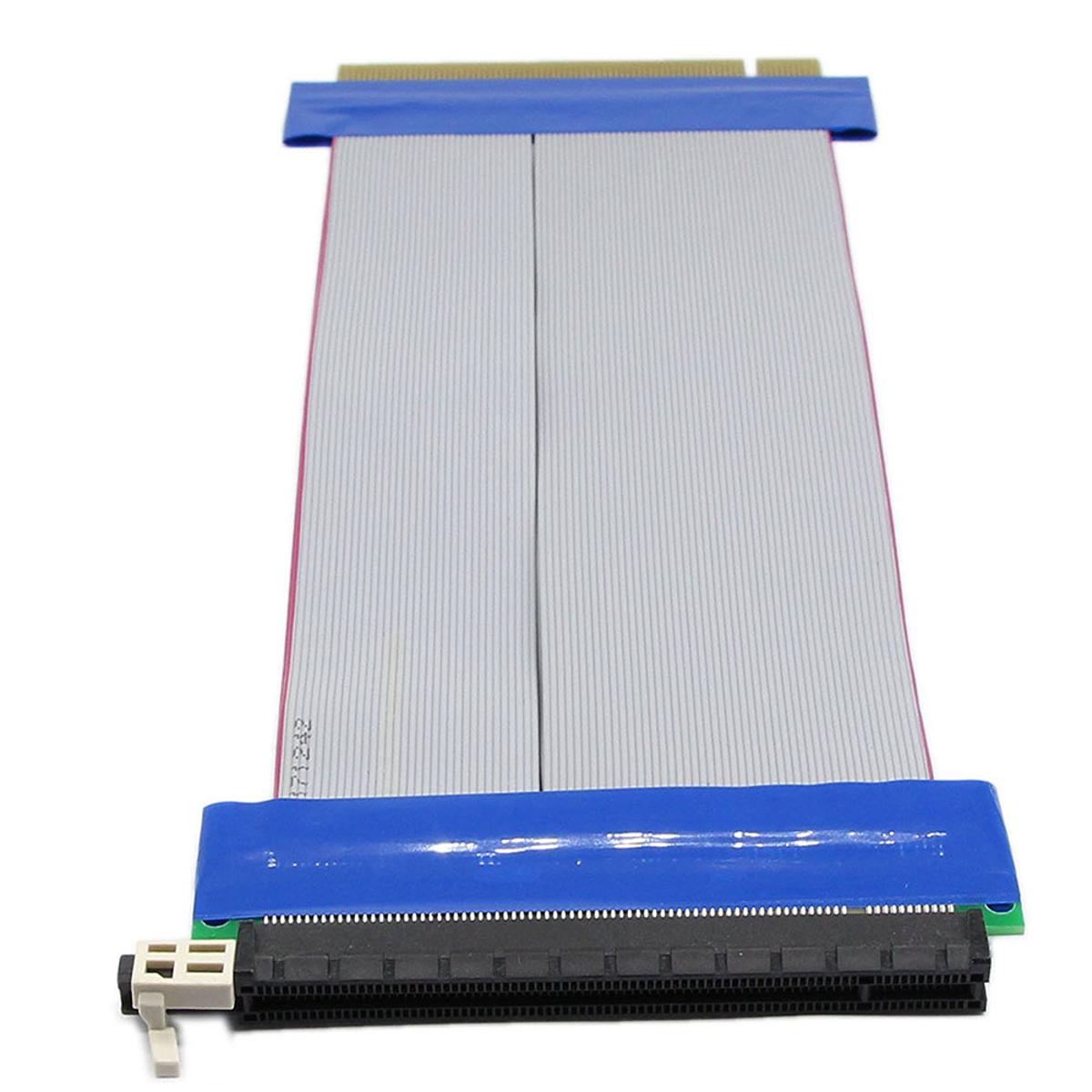 PCI-E PCI Express 16X Riser Card Extender Flex Flexible Extension Cable For 1u 2u Small Case I272132521