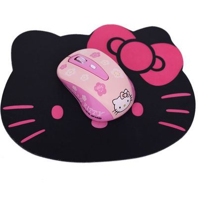 bluetooth mouse mini pc laptops accessories Hello Kitty Wireless Mouse Cute Cartoon Girl Desktop Computers and Laptop. 