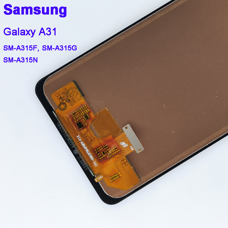 6.4'' INCELL For Samsung Galaxy A31 LCD Display Touch Screen Digitizer Replacement Parts For Samsung A315 SM-A315F/DS LCD. 