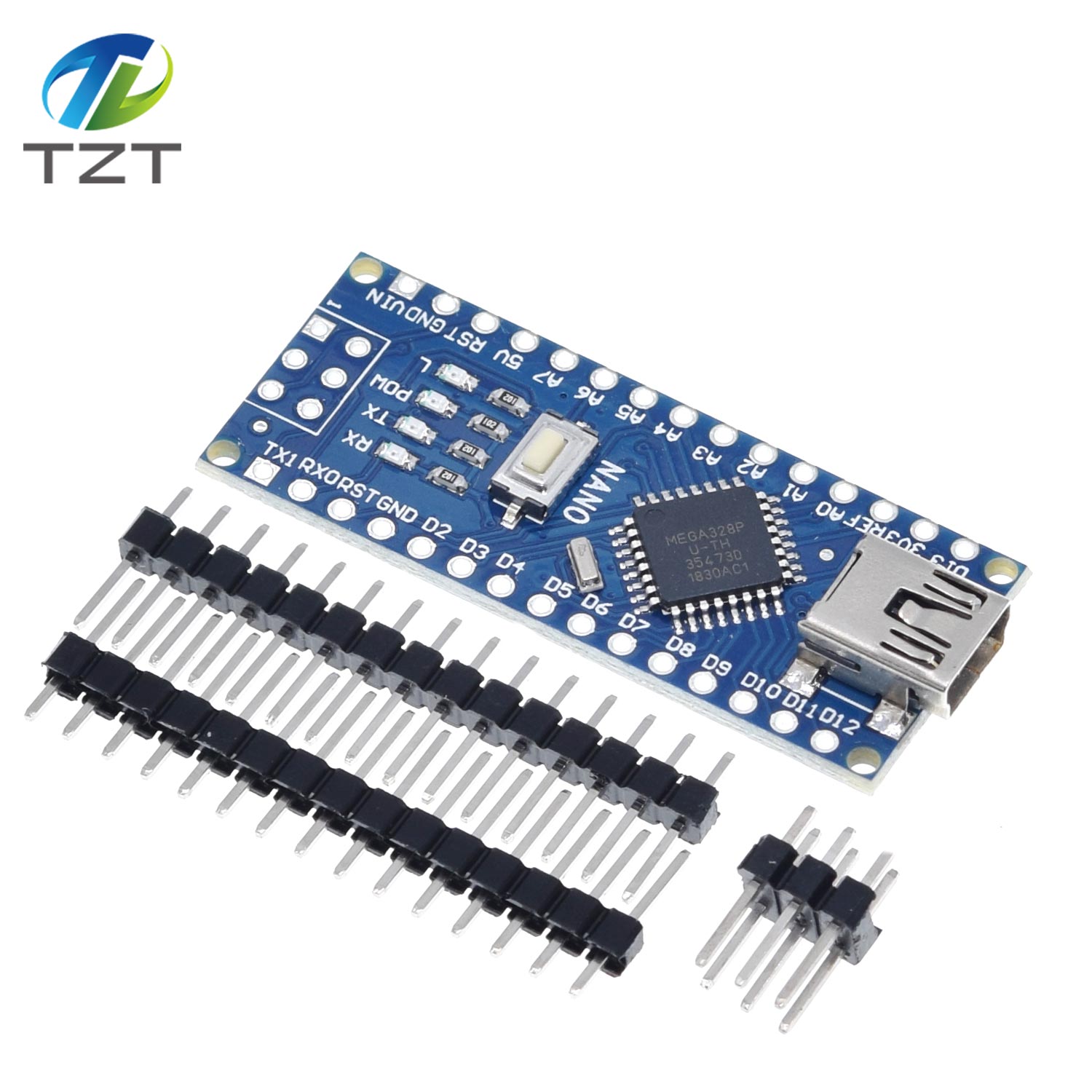 CH340 Mini USB Nano V 3.0 with Bootloader Control Compatible for Arduino Driver 