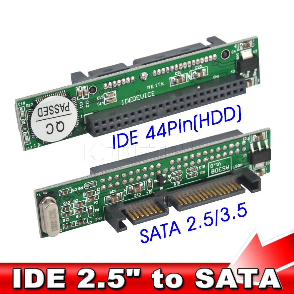 IDE 44pin 2.5 to SATA PC Adapter Converter 1.5Gbs Serial Adapter Converter ATA 133 100 HDD CD DVD Serial Hard Disk. 