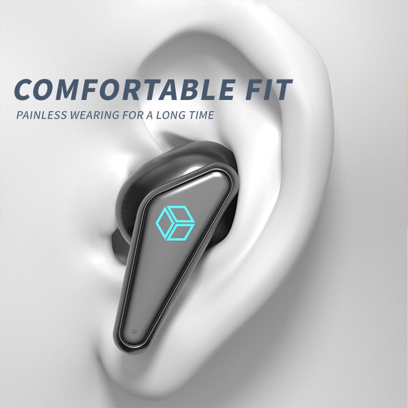 【FUPANG】K66 TWS wireless earbuds Bluetooth 5.3 earphones touch control low lantancy Type-C headsets gaming with. 