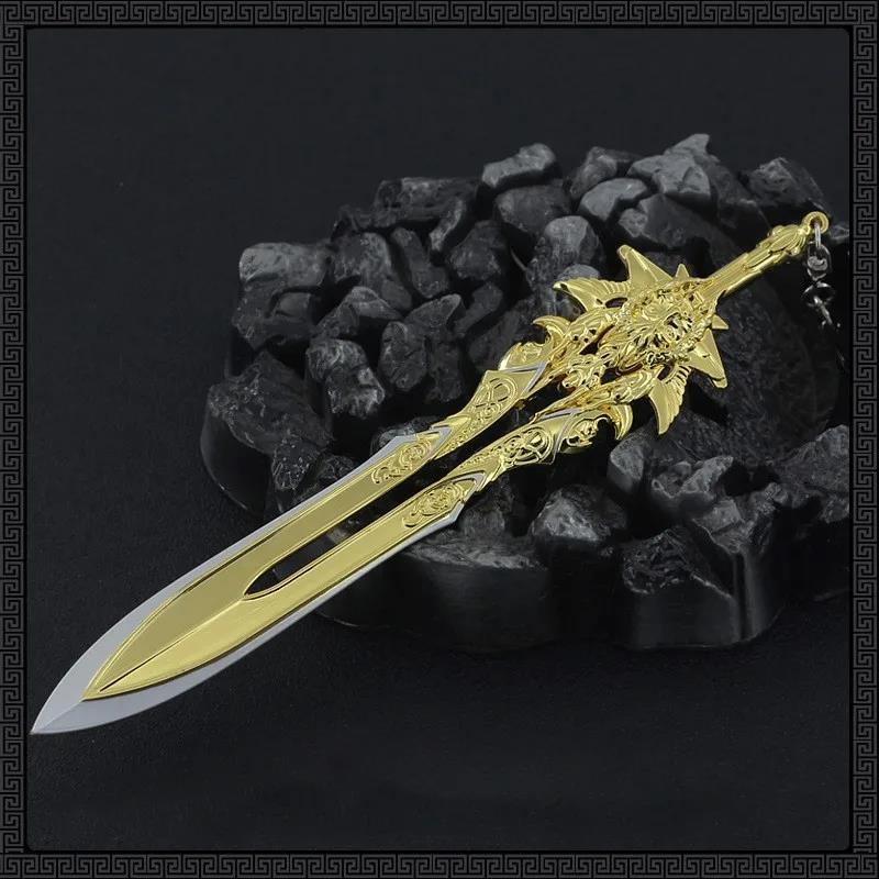 God of War Blade of Olympus Blades of Chaos Zeus Kratos Game Keychain Katana Real Collection Desktop Display Toy. 
