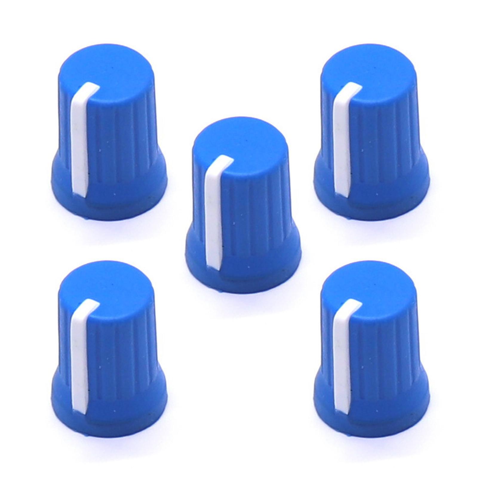 Mirage Rotary Knobs 5pcs Universal Eq Rotary Knob Replacement Mini Size Equalizer Potentiometer Fader Knobs Easy Install Durable Favorite Universal Rotary Knobs