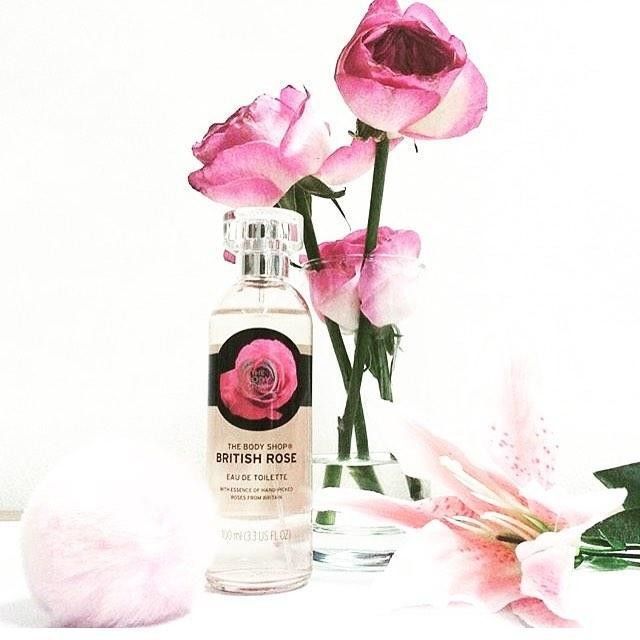 the body shop british rose edt
