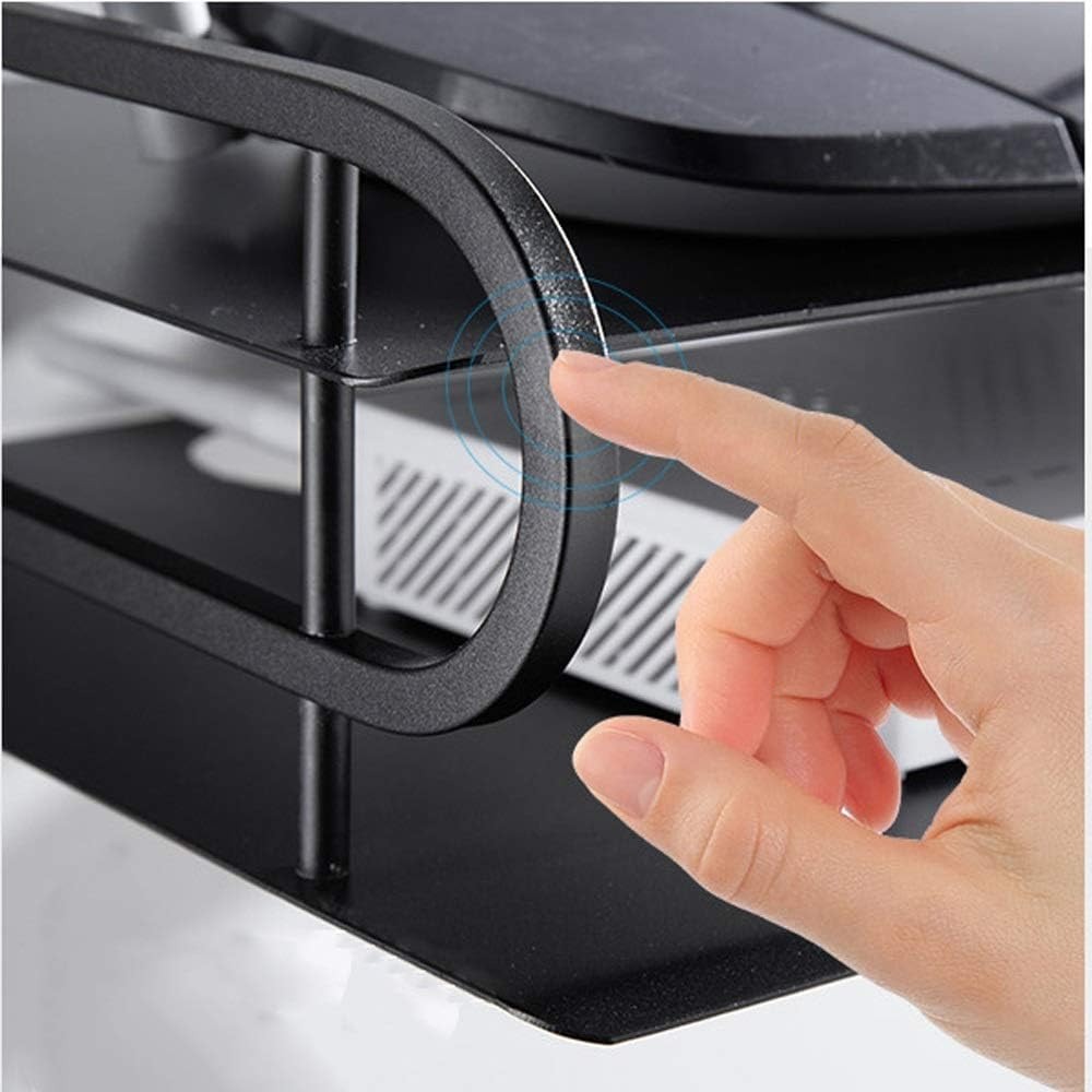 Router Storage Wifi Router Storage Box Black Metal Router Stand. 