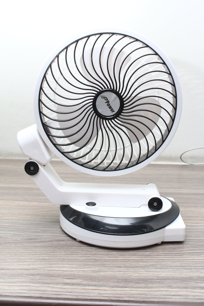 Folding Fan with led Light Multifunction USB Charging. 