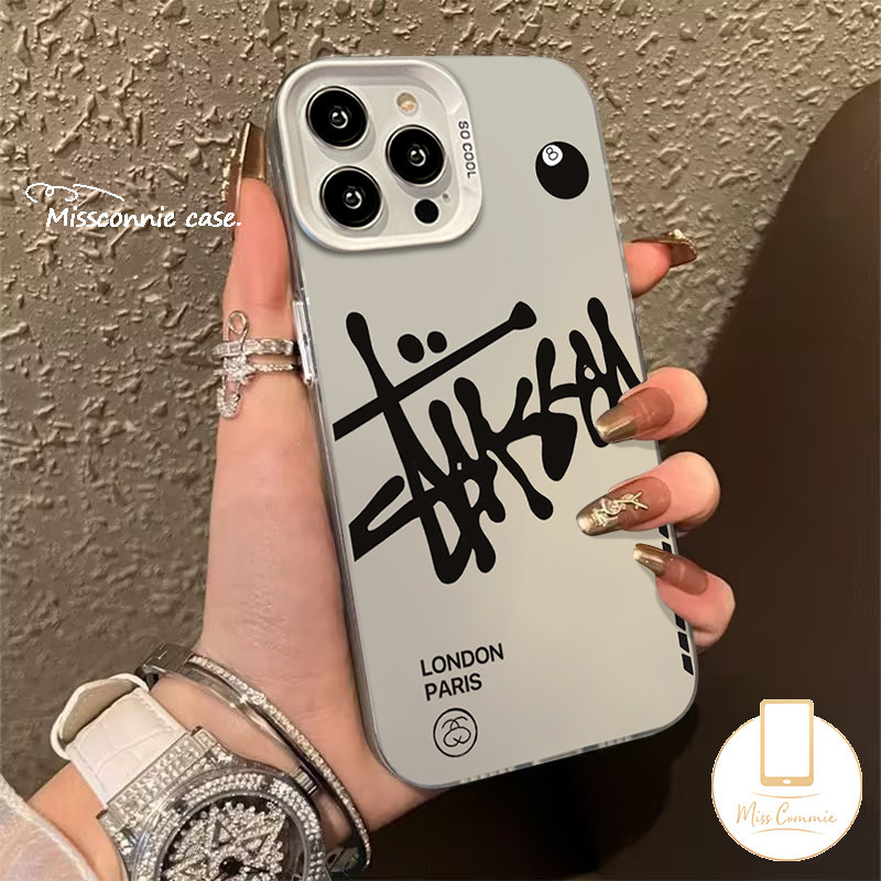 For Tecno Spark 20C GO 2024 Go 2023 20 10 Pro Camon 20 Infinix Smart 8 Pro Plus 6 7 Hot 40i 30i 30 10 9 11 Play Note 12 G96 30 Pro INS Fsahion Cool Stussy Billiards Graffiti Case. 