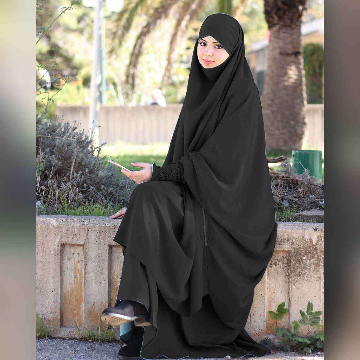 Stylish Khimar Borka Hijab With Scart And Niqub Full Set Khimar Borka