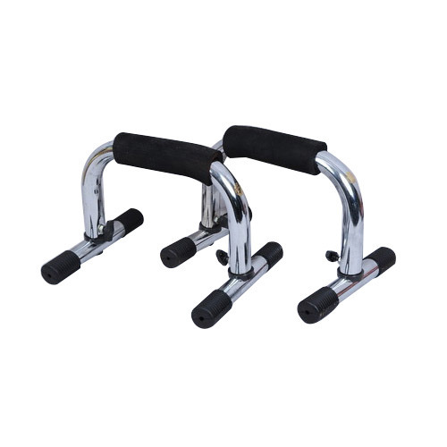 High Push Up Stand - Silver and Black