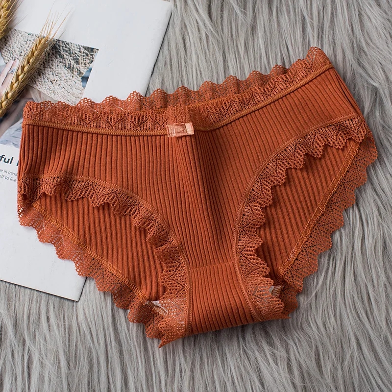 Japanese Cotton Lace  Underwear – Breathable, Soft, and Elegant | Available in Multiple Colors and Sizes M-XL. 