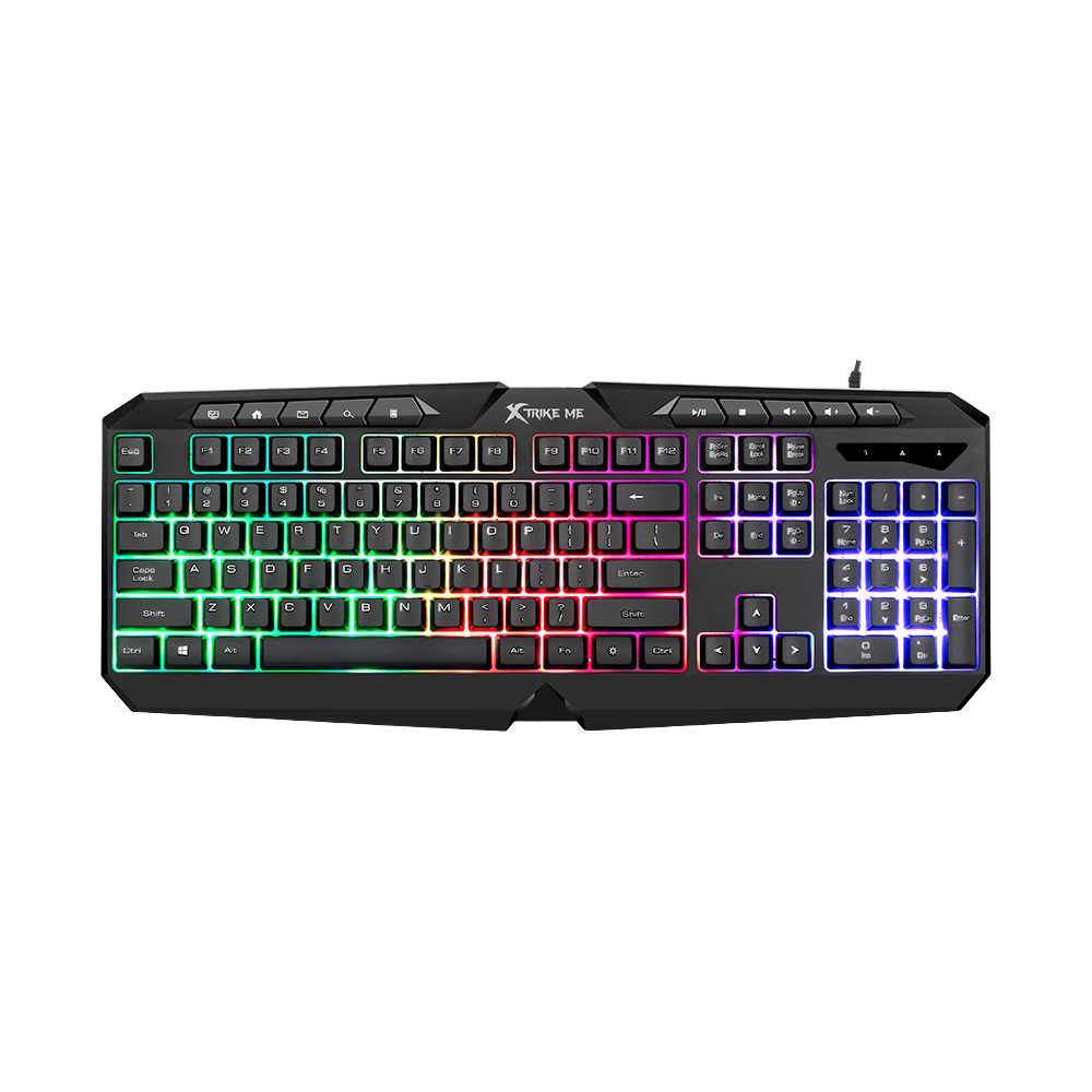 Xtrike Me CMX-410 Gaming Mouse And Keyboard With Headphone & Mouse Pad Combo. 